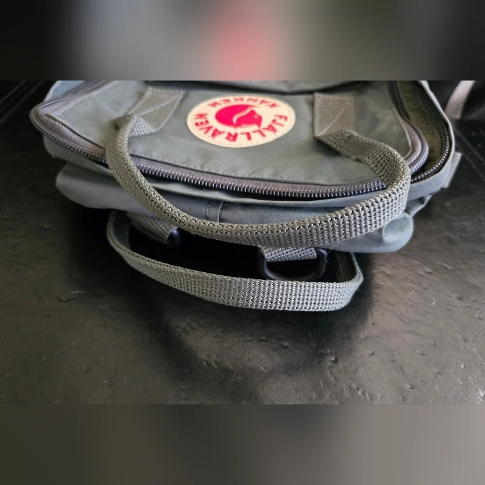 Fjallraven Kånken Gray Mini Backpack NWOT